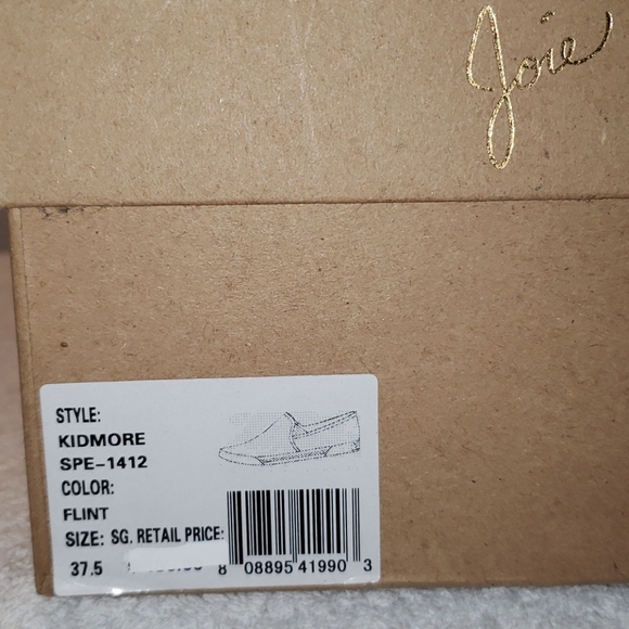 Joie Kidmore leather slip ons,Flint colour, 7.5 - Picture 8 of 8